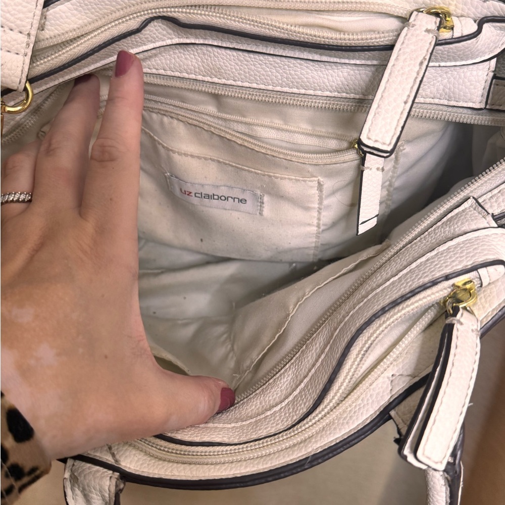 Liz Claiborne wicker purse cottagecore - Picture 6 of 10